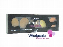 8 x Infaillible Total Cover Concealer Palette - 02 TAN TO DEEP